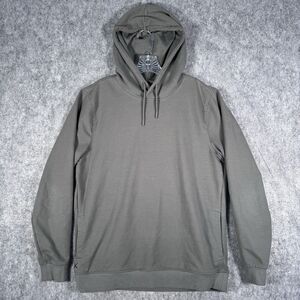 Cuts Clothing Hoodie Men Medium Gray Hyperloop Classic Performance Sweatshirt